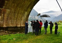 Снимање кадрова нове серије „Нобеловац“