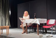 У препуној сали Културног центра изведена монодрама „К`о камен“