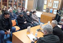 Представљен роман „Змијска времена“