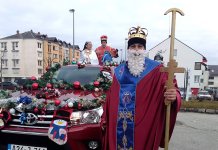 Сценски приказ проласка Светог Николе 28. пут