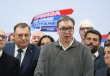 Додик честитао побједу Вучићу и Вучевићу