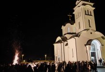 Наложени бадњаци у свим манастирима и црквама на Романији