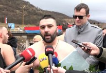 Горан Дубовина најбржи у пливању за Часни крст на Жељезници у Војковићима