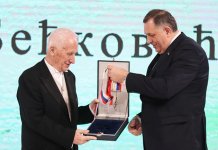 Бећковић: Орден Српске велика част и велико признање