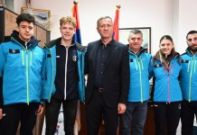 Подршка скијашима, учесницима олимпијских игара у Кореји