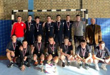 Мушка екипа у рукомету ОШ „Србија“ на завршном турниру МОИ