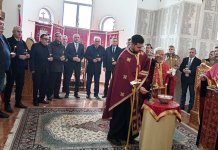 Парастос српским војницима у манастиру на Равној Романији