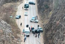 Пет лица повријеђено у судару у Доњој Љубогошти