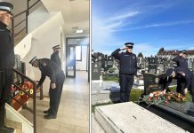 Положени вијенци на спомен-обиљежја погинулим припадницима MUP-а