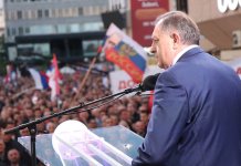 Додик: Не желимо да живимо са вама који хоћете да кажете да је српски народ геноцидан