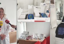 Промовисана донирана опрема Служби за трансфузиологију