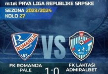 Важна побједа „Романије“, савладани „Лакташи“