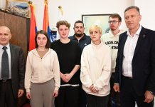 Југовић угостио студенте из Русије