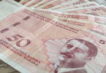 Просјечна јунска плата у Српској 1.426 KM