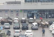 Оклопна возила ЕУФОР-а на подручју Пала и Источног Сарајева