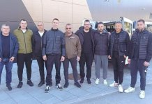 Девет Паљана на поклоничком путовању у манастир Хиландар