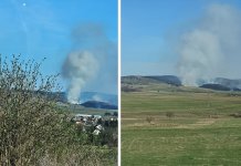 У току гашење пожара у селу Кула