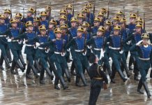 Парада побједе у Москви; Дефиле руске моћи на Црвеном тргу