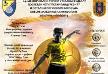 Меморијални турнир у фудбалу посвећен чети „Петар Пандуревић“ од 31. маја до 8. јуна