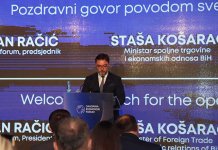 Кошарац: Српска жели бити дио позитивних регионалних процеса