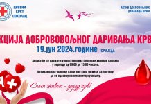 У сриједу акција добровољног давања крви