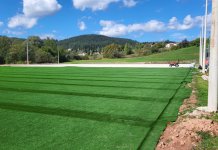 Почело постављање вјештачке траве на помоћни терен ФК „Романија“