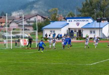 „Романија“ у градском дербију савладала „Славију“ и остала у врху табеле Детаљ пред крај утакмице ФК Романија - ФК Славија
