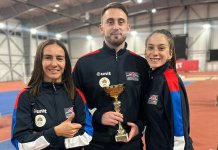 Сара и Александар Лучић освојили три медаље на Свесрпском купу