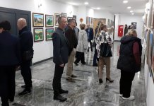 Отворена изложба слика Драге Ивановића и Радмила Ковачевића