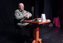 Љутомир Рундић извео монодраму „Заставник Васа Курабаса“