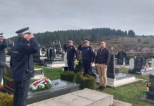 Полицијски службеници никад неће заборавити страдале колеге у протеклом рату