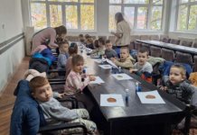 Ликовна радионица за малишане вишеградског вртића