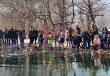 Вид Dивљан први допливао до Часног крста