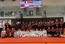 Чланови Ђиу ђицу клуба „Јахорина“ на eвропском првенству