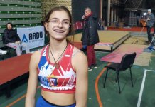 Члан „Гласинца“ Јана Јакшић у априлу на Свјетском школском спортском првенству