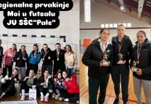 Женска екипа у малoм фудбалу СШЦ „Пале“ на финалном турниру МОИ, Наталија Мирковић најбоља играчица