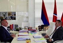 Ћосић и Којић о реализацији више пројеката на Палама