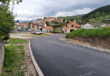 Реконструкција приступног пута према спортској дворани у завршној фази