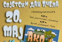 Сутра представљање едукативне сликовнице „Ако пчеле оду“