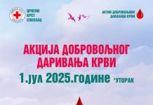 Сутра акција добровољног давања крви