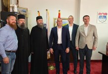 Велики благослов за Пале, посјета игумана манастира Хиландар