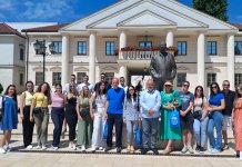 Бањалучки студенти геодезије АГГФ-а почели теренску наставу на мосту Мехмед-паше Соколовића