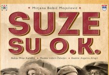 Представа „Сузе су О.К.“ 18. јуна на сцени Културног центра Пале