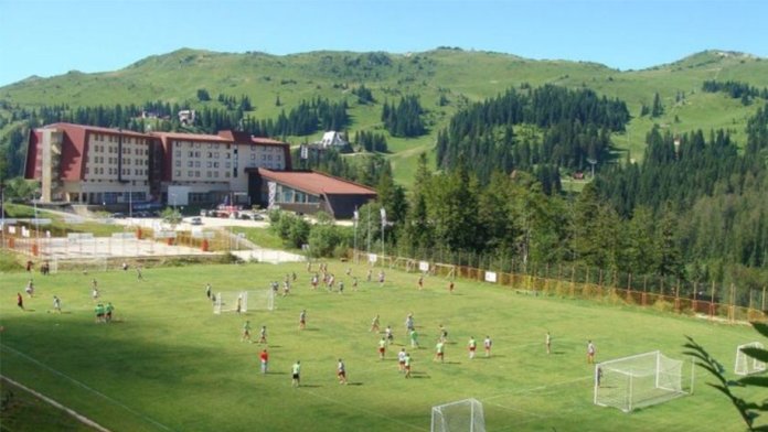 fudbalski stadion kod hotela bistrica - jahorina