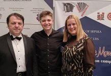 Константин Рјабин побједник Свјетског купа хармонике