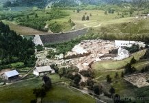 Прва гондола на Палама – индустријски подвиг Хаџишабановића Фотографија са почетка 20. вијека. Вила и пилана Хаџишабановића у Горњим Палама.