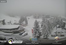 Први снијег пао на Јахорини