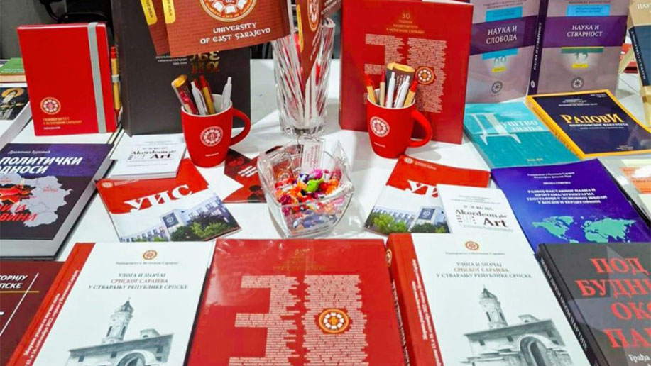 izdanja univerziteta u is na sajmu knjiga u beogradu - foto rtv istocno sarajevo