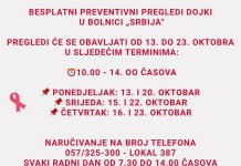 Од идуће седмице бесплатни превентивни прегледи дојке