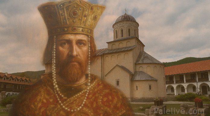 Крунисање краља Твртка I Котроманића у Милешеви